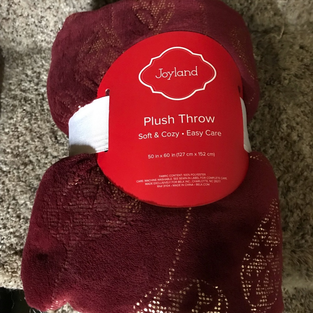 Joyland Plush Throw